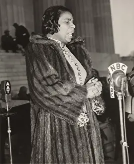 Contralto: Marian Anderson