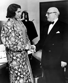 Hurok: Marian Anderson is congratulated by her ?