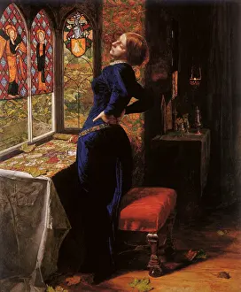 Mariana: Mariana, by J E Millais