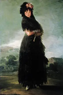 1792: Mariana Waldstein, by Goya