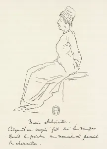Sketched: MARIE ANTOINETTE GOES