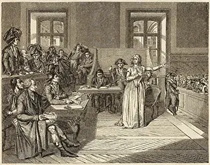 Defends: MARIE ANTOINETTE TRIAL