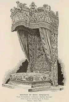 Slept: MARIE ANTOINETTE'S BED