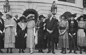 Radium: Marie Curie with President Harding