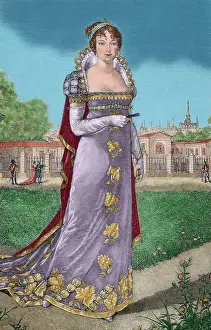Habsburg: Marie Louise of Austria (1791-1847). Duchess of Parma. Portr