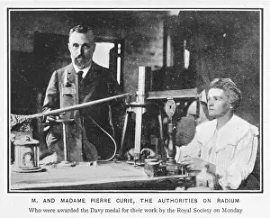 Radium: Marie and Pierre Curie