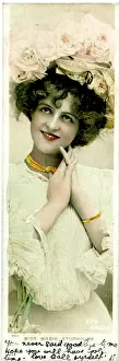 Clasped: Marie Studholme, English actress and singer