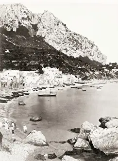 Capri: Marina of Capri, Italy