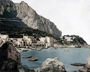 Capri: Marina on the Isle of Capri, Italy