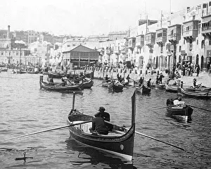 Valetta: The Marina at Valetta, Malta