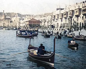 Valetta: The Marina at Valetta, Malta