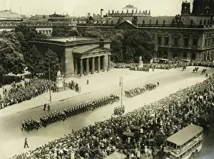 Skagerrak: Marine guard before the Prussian memorial in Berlin, 1932