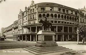 Plinth: Marine Hotel, Durban, Natal Province, South Africa