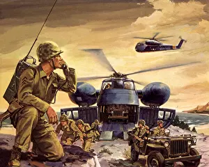 Jeeps: Marine S-56 Twin-Engine Helicopter