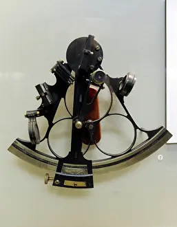 Latvia: Marine Sextant. 19th century