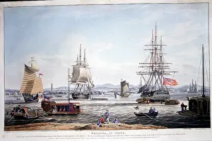 Huggins: Marine View of Whampoa, China
