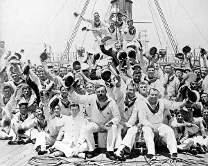 Niobe: Marines on board H.M.S. Niobe during the Boer War