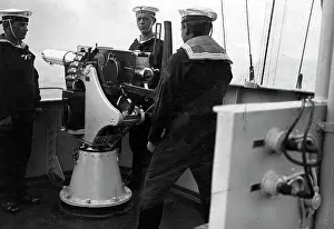 Rapid: Marines on board of the SMS Kaiser Wilhelm II, 1916