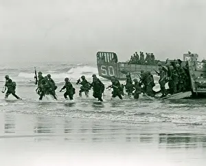 Regimented: Marines Landing On Shore During