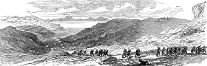 Crofter: Marines on the march to the disputed districts, Isle of Skye