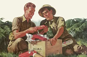 Wowoworld: Marines receive Gifts
