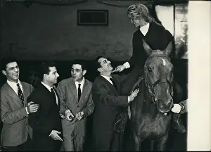 Marino: Marino Marini and Brigitte Bardot, Paris
