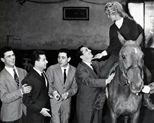 Marino: Marino Marini and Brigitte Bardot, Paris