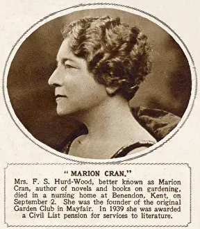Gardener: Marion Cran