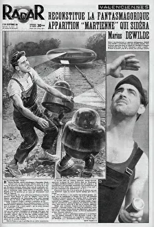 Dewilde: Marius Dewilde sees UFO in Quarouble