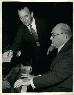 Rhapsody: Mark Hambourg, pianist, watched by Malcolm Sergeant