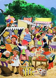 Toffee: At the market