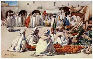 Socialising: MARKET, ALGERIA
