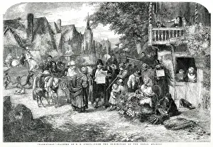 Crier: Market day 1856