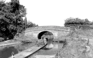 Drayton: Market Drayton, The Canal Bridge c1955