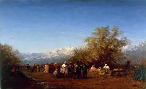 Ziem: Market in Fes, Morocco