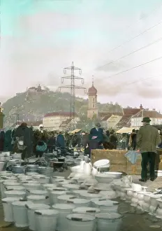 Pitchers: Market in Graz