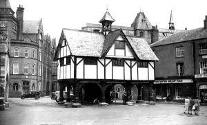 Harborough: Market Harborough, Old Grammar School c1955