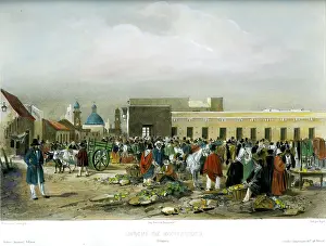 Uraguay: Market At Montevideo, Uraguay