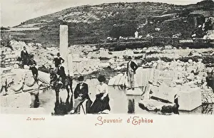 Colums: The Market Place - Ephesus - Turkey