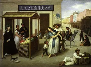 Hispanic: Market Scene: La Sorpresa