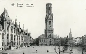 Thill: Market Square, Bruges, Belgium
