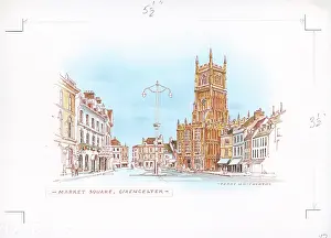 Cirencester: Market Square, Cirencester