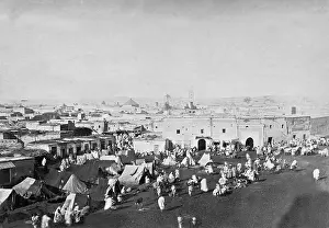Marrakech: Market square of Marrakech, 1907