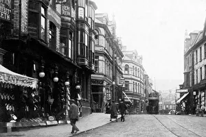 Pontypridd: Market Square, Pontypridd early 1900's