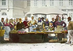 Peddlers: A market stall
