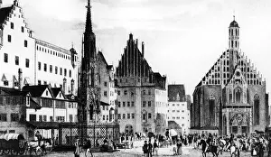 Frauenkirche: Marketplace of Nuremberg