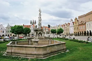 Telc: Marketplace in Telc