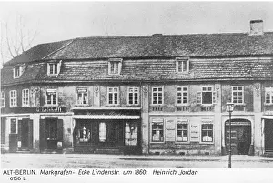 Markgrafenstrasse: Markgrafenstrasse in Berlin, around 1860