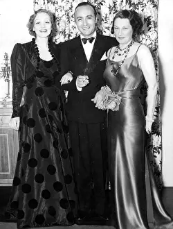 Boyer: Marlene Dietrich, Charles Boyer and the Countess Dorothy Di