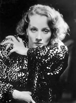 Sultry: Marlene Dietrich, German-American actress
